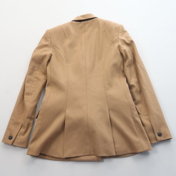 Rag & Bone Duke Double Breasted Wool Blend Blazer Size 0 Camel - Picture 5 of 11